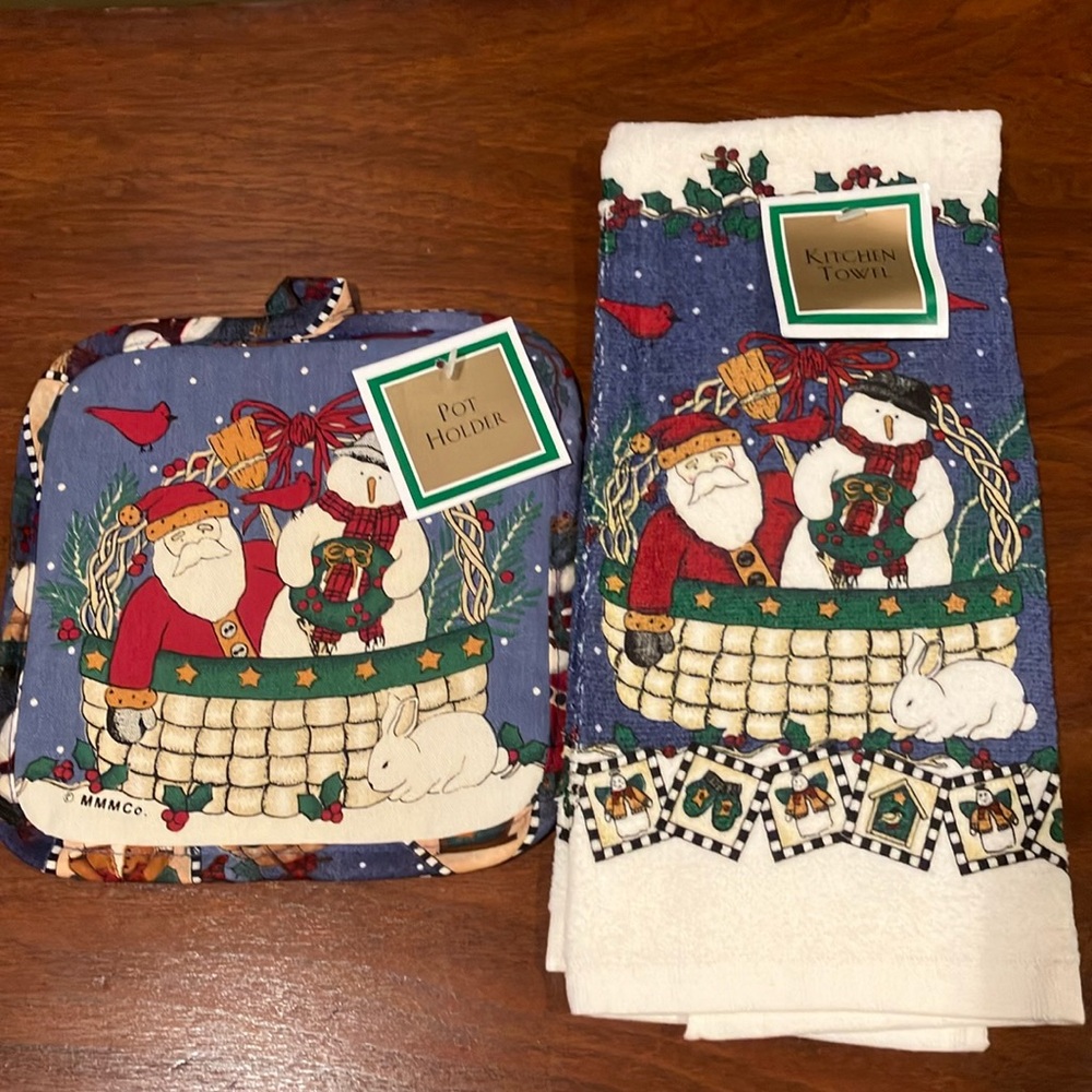 Towel & pot holder